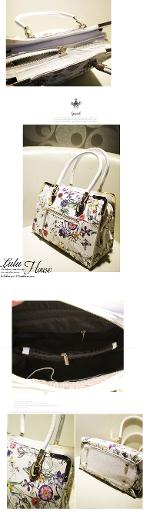หมดค่ะกระเป๋าLuluhouse รุ่น L98-01FL งานเนี๊ยบมากค่ะ สวยเหมือนรูป เป็นหนัง PU ลายพิมพ์สวย